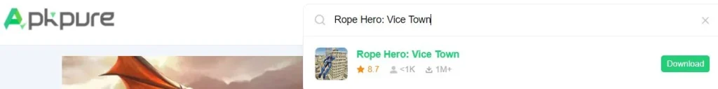 Rope Hero mod apk apkpure download 2